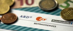 Streit um den Rundfunkbeitrag,
