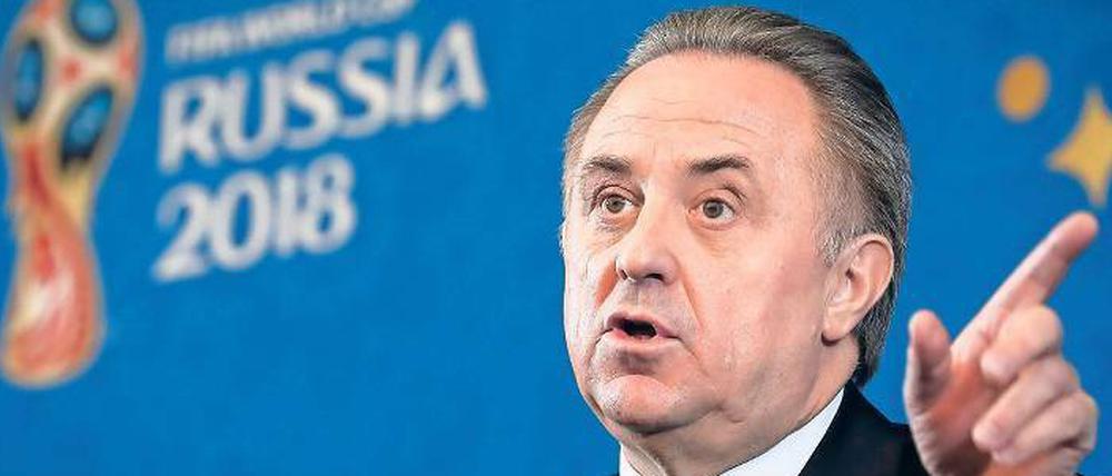 Ein Mann, mehrere Posten. Witali Mutko ist auch Vize-Regierungschef. 