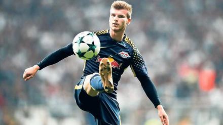 Timo Werner, 21, kam im Sommer 2016 vom Absteiger VfB Stuttgart zum Aufsteiger RB Leipzig.