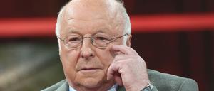 Norbert Blüm (CDU) war von 1982 bis 1996 Bundesminister für Arbeit und Soziales.