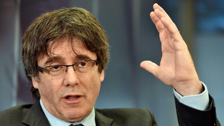Der frühere katalonische Regionalpräsident Carles Puigdemont im Dezember in Brüssel. 