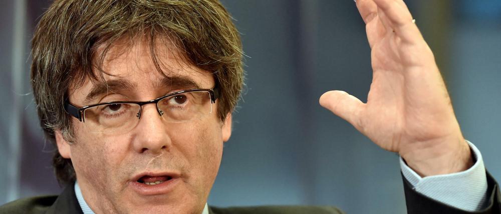 Der frühere katalonische Regionalpräsident Carles Puigdemont im Dezember in Brüssel.