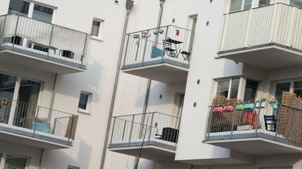 Balkone von Wohnungen in Hamburg