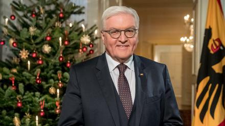 Bundespräsident Frank-Walter Steinmeier im Schloss Bellevue