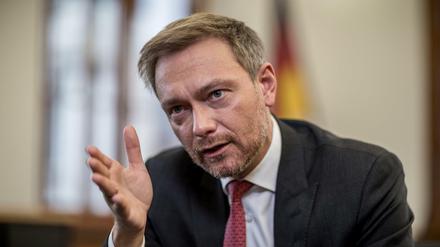 Der FDP-Bundesvorsitzende Christian Lindner.