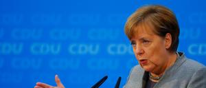 Bundeskanzlerin Angela Merkel (CDU). 