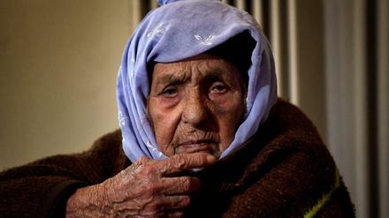 Laila Saleh im Dezember 2017 in Athen.