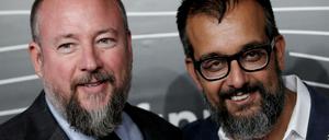 Die Vice-Gründer Shane Smith (l) und Suroosh Alvi (r) im Mai 2016 in New York.