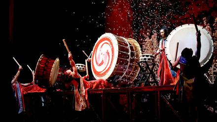 Trommeln bis der Arzt kommt. Die japanische Gruppe Yamato