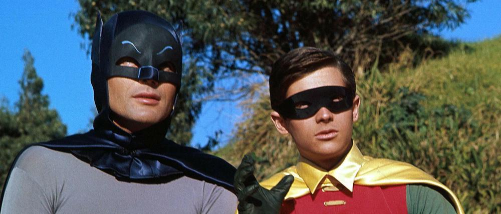 Batman wurde seit 1939 immer wieder neu interpretiert. Als düstere Rächer - und in den Sechzigern als Slapstick-Figur.