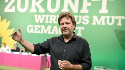 Schleswig-Holsteins Umweltminister Robert Habeck will Cem Özdemir als Parteichef folgen.