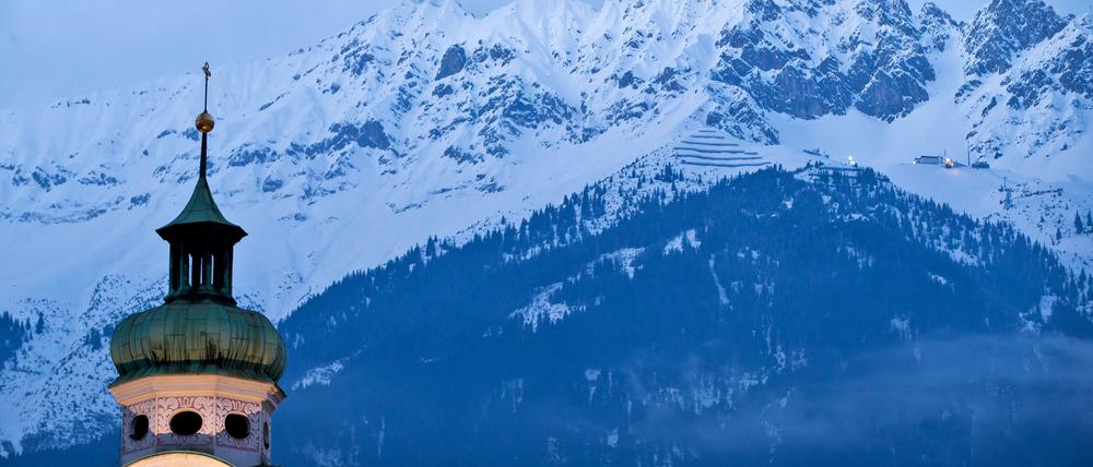 Bergkette bei Innsbruck.