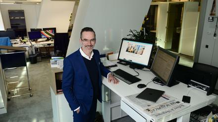 Vom offenen Büro verspricht sich Partner-Geschäftsführer Stefan Franzke einen Kulturwandel. 