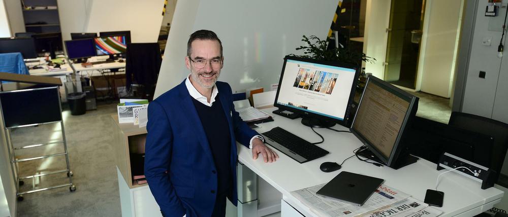 Vom offenen Büro verspricht sich Partner-Geschäftsführer Stefan Franzke einen Kulturwandel.