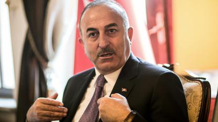 Der türkische Außenminister Mevlüt Cavusoglu. 