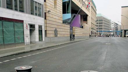 Kein Durchkommen. Seit 2003 ist die Wilhelmstraße gesperrt. 