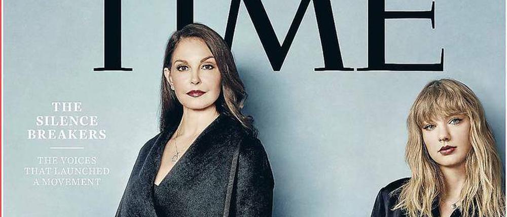 Das US-Magazin "Time" kürte fünf "Silence Breakers" zur "Person des Jahres". Mutige Frauen, die das Schweigen über sexuellen Missbrauch gebrochen haben: die Schauspielerin Ashley Judd, die Sängerin Taylor Swift, die Lobbyistin Adama Iwu, die IT-Expertin Susan Fowler und die Landarbeiterin Isabel Pascual.