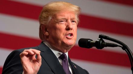 U-Präsident Donald Trump. 