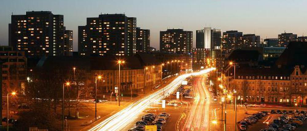 Die Leipziger Straße in Mitte ist Berlins dreckigste Straße. Alles in allem werden in der Hauptstadt an 55 Straßenkilometern die Stickoxidgrenzwerte übertroffen.