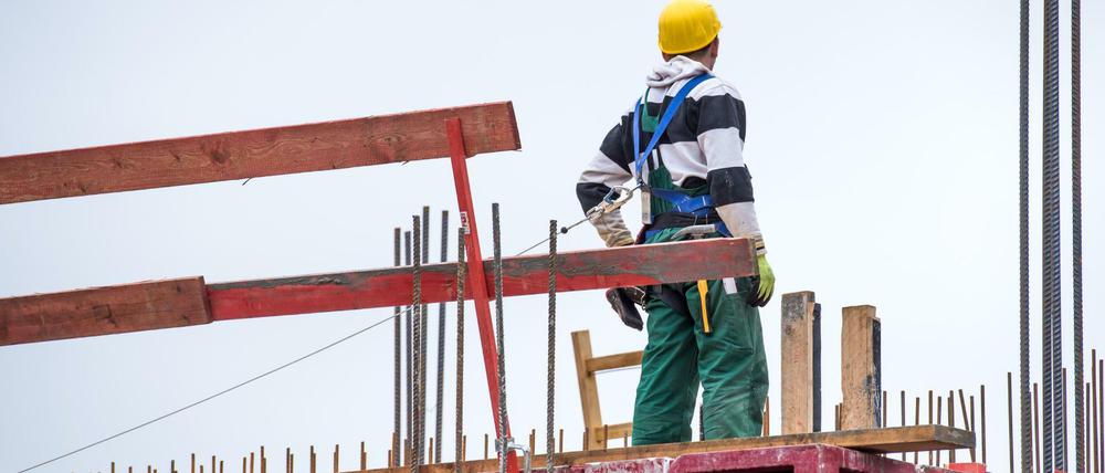 Der Bau boomt: Die Unternehmen klagen über fehlende Fachkräfte.