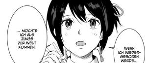 Wunsch und Wirklichkeit: Eine Szene aus dem Manga.