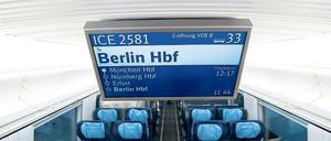 Alternative zum Flieger: Die Bahn hat zehn Milliarden Euro auf der neuen Rennstrecke investiert. 