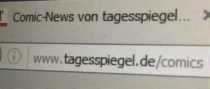 Hier geht's lang: Auf www.tagesspiegel.de/comics gibt's regelmäßig neue Rezensionen und Szene-News.