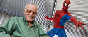 Gut vernetzt. Stan Lee in seinem Büro in Beverly Hills auf einem Archivbild aus dem April 2011.