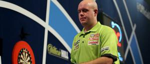 Michael van Gerwen musste sich im Halbfinale völlig überraschend geschlagen geben. 