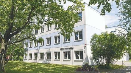 Quadratisch, praktisch. Schul-Neubau in Alt-Hohenschönhausen.
