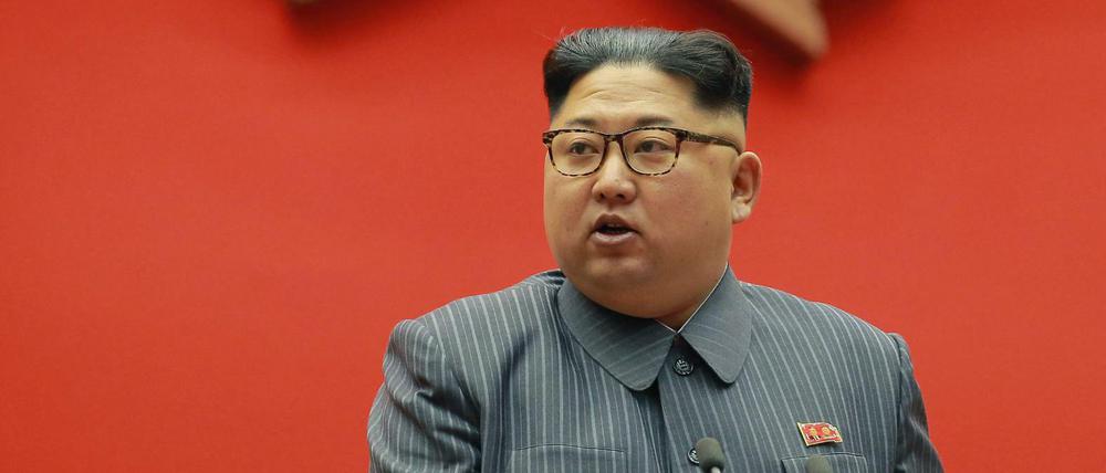 Nordkoreas Machthaber Kim Jong Un.
