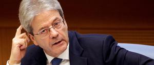 Ministerpräsident Paolo Gentiloni wird die Amtsgeschäfte bis zur Wahl weiterführen.