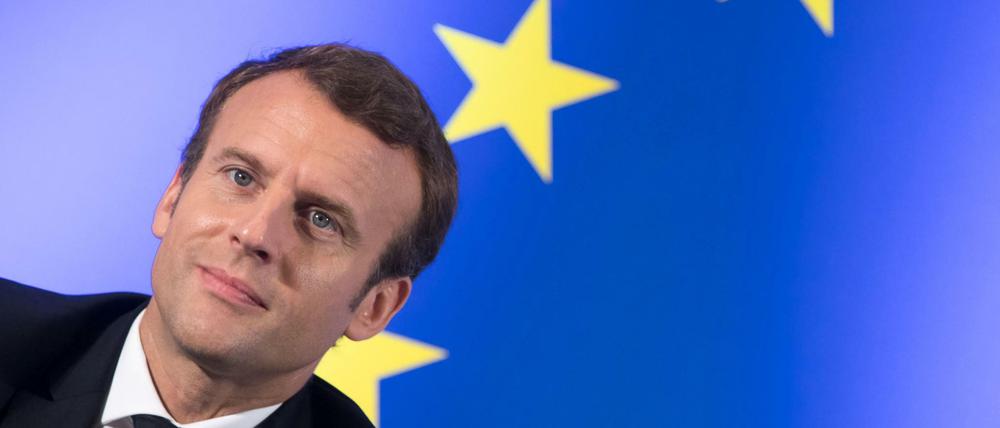 Vorstoß. Frankreichs Staatspräsident Emmanuel Macron hat vorgeschlagen, bis 2024 zwanzig europäische Universitäten zu schaffen.