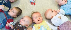 Klein und schlau. Babys und Kleinkinder lernen ständig Neues. 