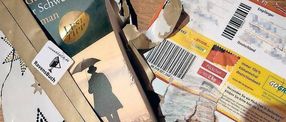 Return to sender. Erst nach einem Jahr tauchte das Päckchen wieder auf.