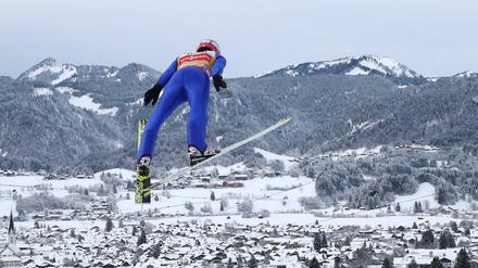 Richard Freitag hat seine starke Form in Oberstdorf bestätigt.