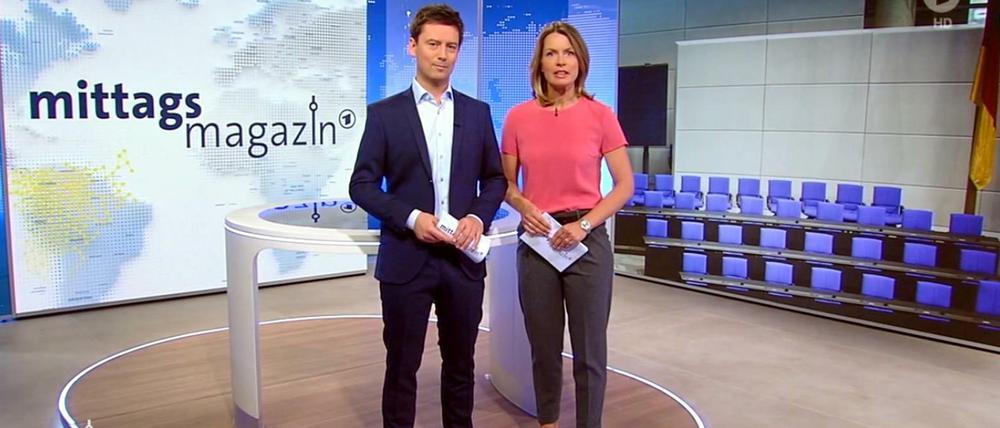 „Die mächtigste Nicht-Regierungs-Organisation“. Die ersten fünf Beiträge, die Sascha Hingst und Jessy Wellmer im neuen ARD-„Mittagsmagazin“ ankündigen, beschäftigen sich mit der Hängepartie bei der Regierungsbildung. 