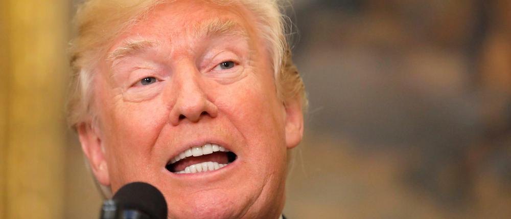 US-Präsident Trump.
