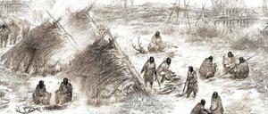 Die wahren Pilgrims. Die ersten Amerikaner („Ur-Beringier“) kamen über die Beringstraße nach Alaska.