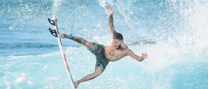 Hang loose. Bei der Billabong Surfweltmeisterschaft in Hawaii sieht man alle Surfer in den „boardshorts“.