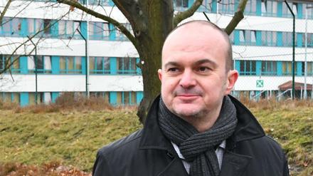 Frank Nürnberger leitet bis Anfang 2018 die Zentrale Erstaufnahmeeinrichtung für Asylbewerber in Brandenburg. 