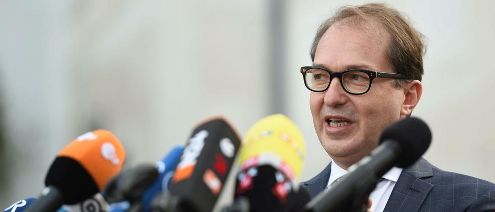 CSU-Landesgruppenchef Alexander Dobrindt spricht sich für eine konservative Revolution aus.