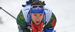 Simon Schempp musste nach dem Sprint vorzeitig aus Oberhof abreisen.