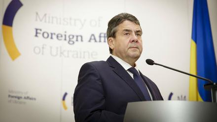 Bundesaußenminister Sigmar Gabriel (SPD). 