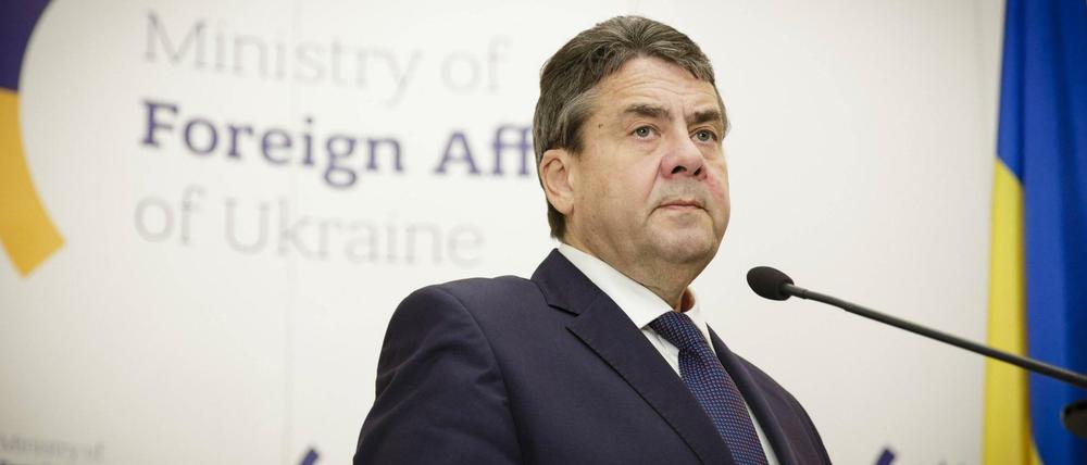 Bundesaußenminister Sigmar Gabriel (SPD).