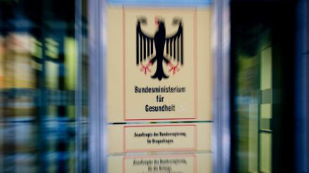 Bundesministerium für Gesundheit in Berlin.