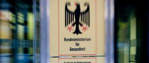 Bundesministerium für Gesundheit in Berlin.