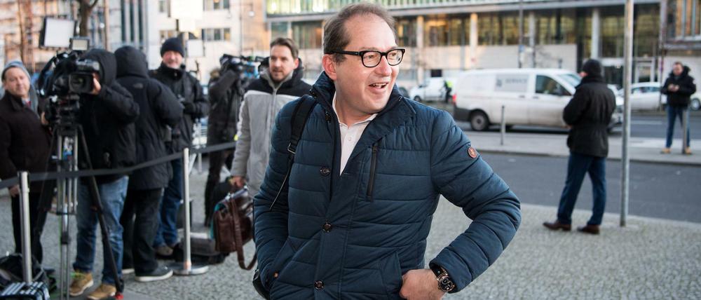 Der Revolutionär. Alexander Dobrindt will eine konservativ-bürgerliche Revolution. 