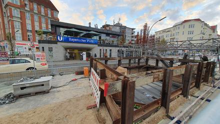 Der Aufzug am Bayerischen Platz verzögert sich um zwei Jahre. 