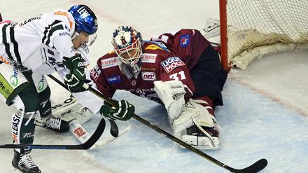 Petri Vehanen steht seit vier Jahren bei den Eisbären im Tor. 